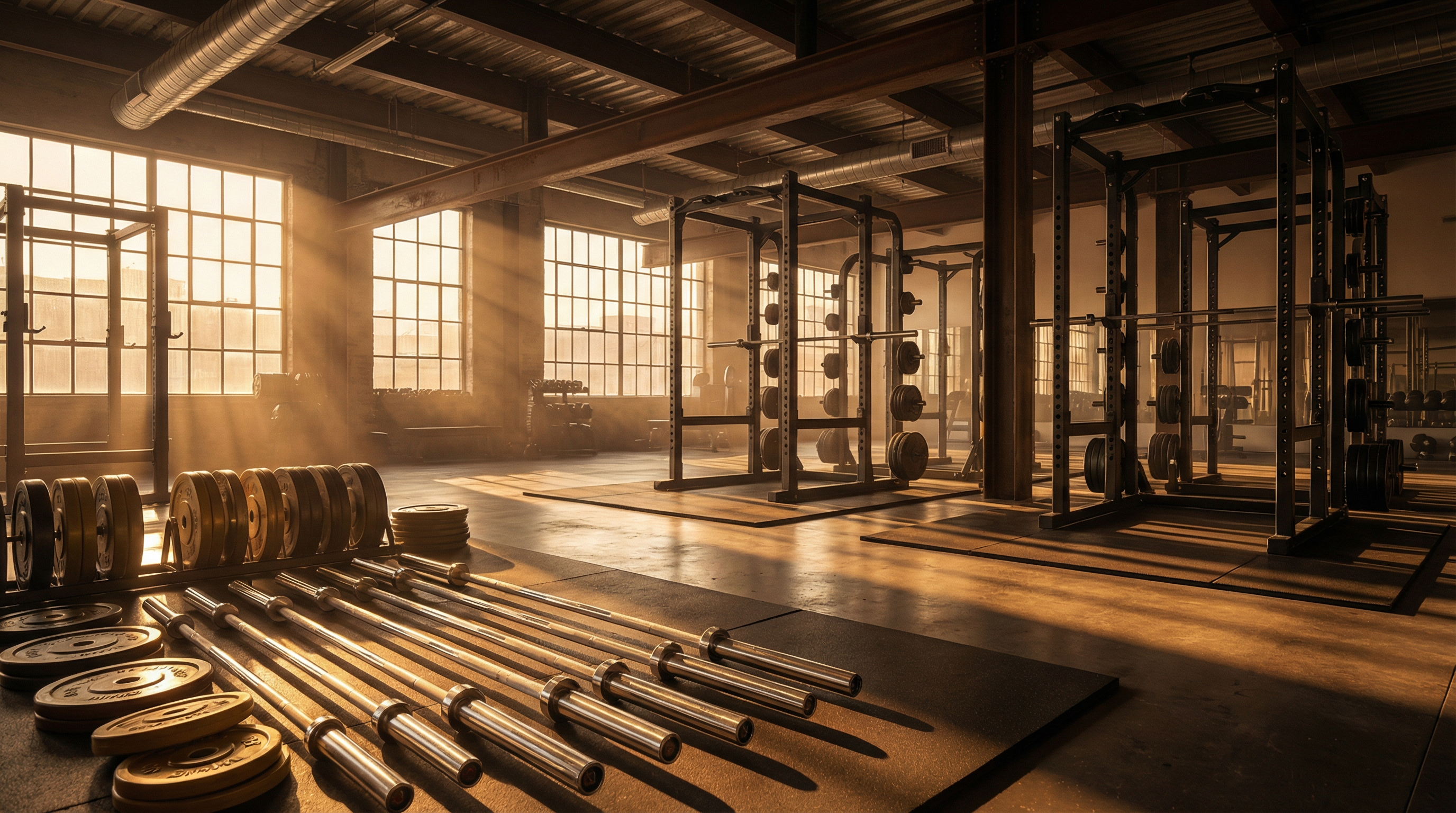 Premium gym interior